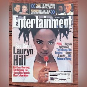 Entertainment Weekly Magazine Lauryn Hill & Tom Cruise October 2 1998